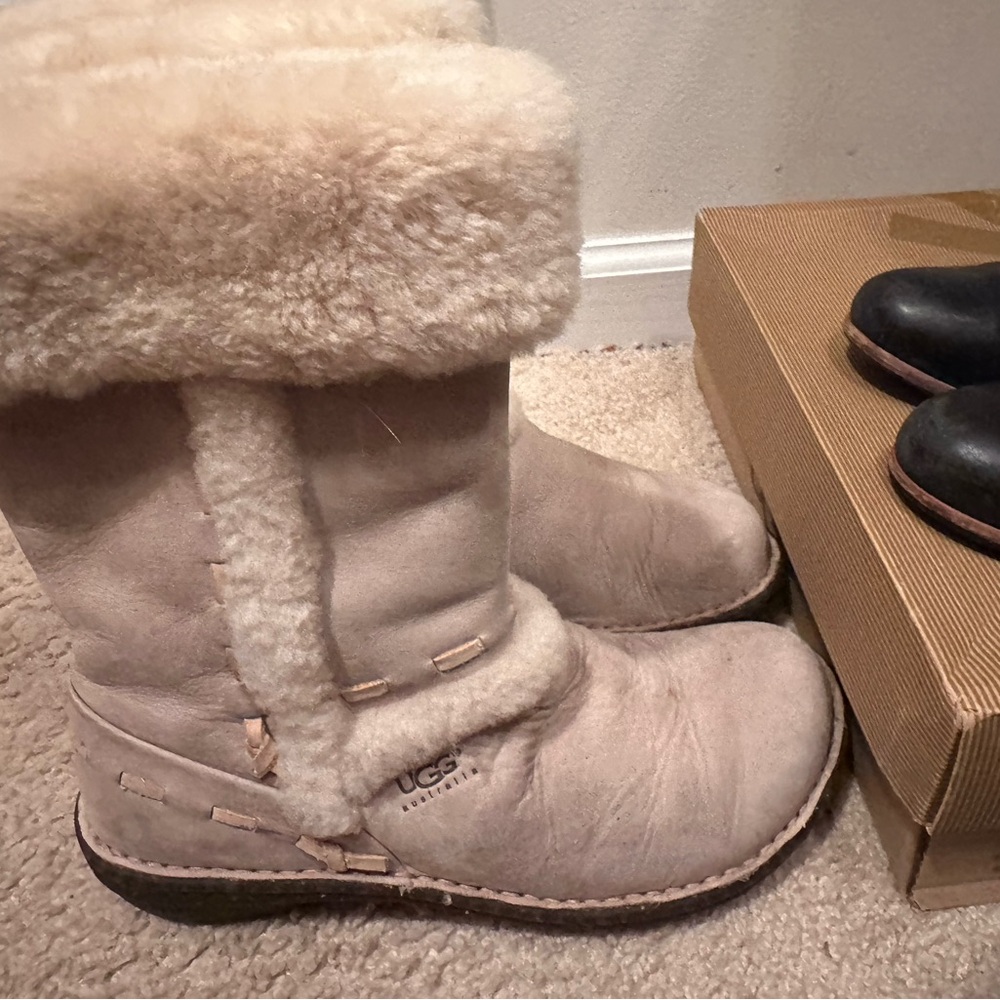Ugg leather boots